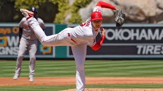 大谷翔平是怎麼做賽前投球練習的呢? How does Shohei Ohtani does pitching practice before the game?