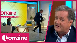 Piers Morgan 'Storms off' After Heated Interview With Lorraine | LK