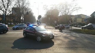 CARABINIERI IN SIRENA (Milano V.Le Zara)