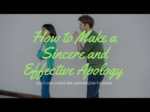 How To Make A Sincere And Effective Apology | Best Way To Say "I Am ...