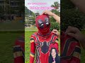 MUKA SPIDERMEN ASLI MANA ⁉️ #shorts #funny #dubbing #spiderman