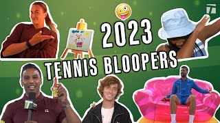 Tennis Channel BLOOPERS 2023 - Novak Djokovic, Coco Gauff, Iga Swiatek & more!