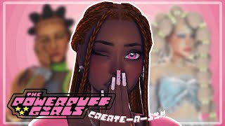 Creating Sims INSPIRED by The Powerpuff Girls 🩷💚🩵/ Full CC List + Sim Download