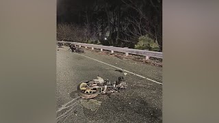 26-year-old motorcyclist dies after striking guard rail on I-264 in VB during overnight crash