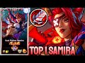 WILD RIFT SAMIRA - TOP 1 SAMIRA GAMEPLAY - GRANDMASTER RANKED