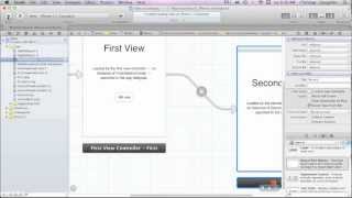 Xcode Link View Controllers With No Coding Tutorial