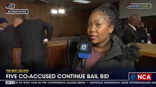 The Best Escape | Five co-accused continue bail bid