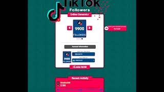 حصريا زيادة متابعين تيك توك 9900 الف متابع حقيقي ومتفاعل احدث طريقة 2022 tiktok