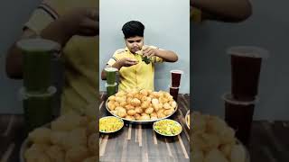 1000 Pani Puri #Eating with #pepsi #Challenge #ytshorts