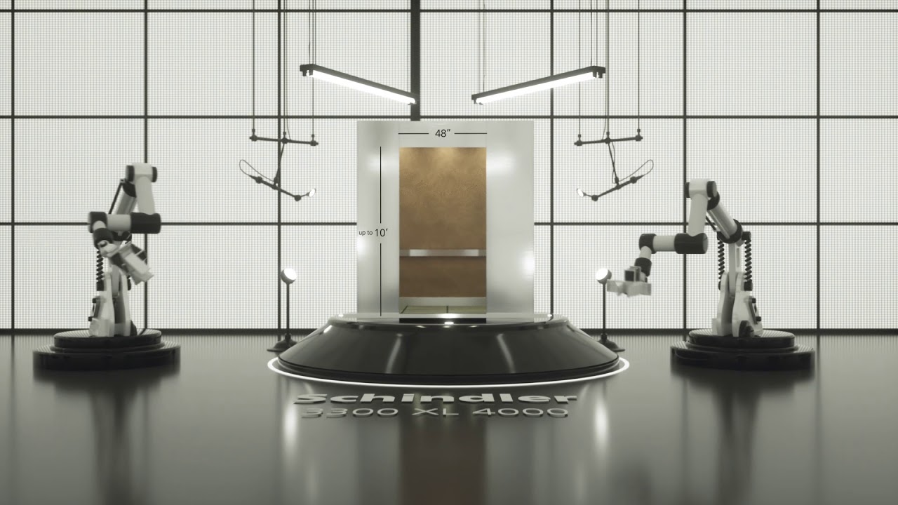 Schindler 3300 Xl Mrl Elevator Youtube