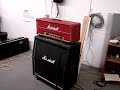 vintage 1978 marshall jmp amplifier head red tolex. monster amp