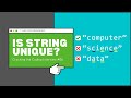 Is String Unique? | Cracking the Coding Interview w/ Tyler #06