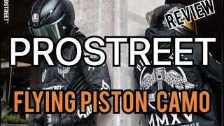 REVIEW JAKET PROSTREET FLYING PISTON CAMO || JAKET SUNMORI ATAU HARIAN.