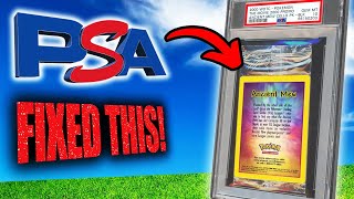 PSA FINALLY Re-Holdered the Pokemon Pack Slabs !!!