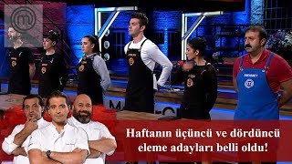 Haftanın üçüncü ve dördüncü eleme adayları belli oldu! | 14. Bölüm | MasterChef Türkiye