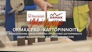 RestaKoti \u0026 Ormax - Ormax Pro -asiantuntijakoulutus