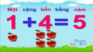 [TOÁN 1] Phép cộng trong phạm vi 5 | Học thật VUI và DỄ DÀNG với Bút Vàng