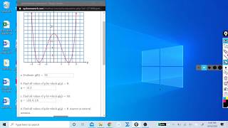 reading graphs with function notation