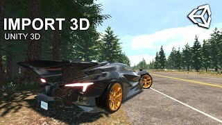 How To Import 3d Models in Unity(with textures)