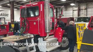 Red Classic Diesel Technician Apprentice