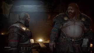 Kratos and Atreus Meet Odin and Thor About Killing Magni, Modi, and Baldur - God of War Ragnarök