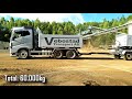 vebostad transport norwegian roadtrain volvo fh16 750 60 tons hd