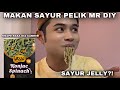 MAKAN SAYUR PELIK MR DIY😭| KNAPE SAYUR KONJAC JELLY NI RASA MACAMNI😭!