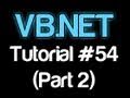 VB.NET Tutorial 54 - Regex (Part 2) (Visual Basic 2008/2010)