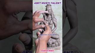 Shiv idol making 2023 | How to make Mahadev idol | shiv murti making | Apna Multi Talent #shorts