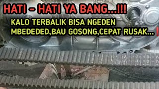 VERSI ASLI‼️BEGINI CARA PASANG VANBELT SCOOPY FI 2021 DAN BEAT DELUXE SESUAI BAWAAN PABRIK