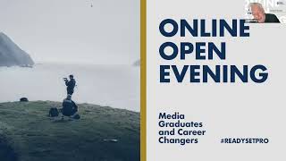 Online Open Evening for Media Graduates and Career Changers