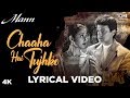 Chaaha Hai Tujhko Lyrical - Mann | Aamir Khan, Manisha Koirala | Udit Narayan, Anuradha Paudwal