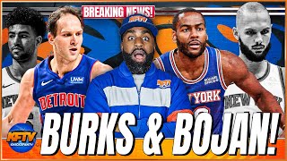 Breaking Knicks News: The Knicks Trade For Alec Burks & Bojan Bogdanović! | Grimes Sent To Detroit!