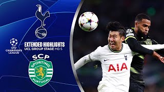 Tottenham vs. Sporting CP: Extended Highlights | UCL Group Stage MD 5 | CBS Sports Golazo