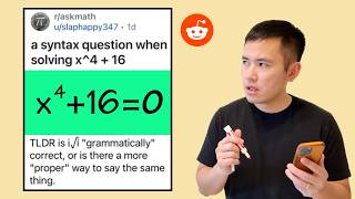 How to solve x^4+16=0