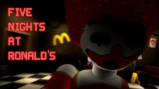 Five Nights at Ronald's Dreams Edition | Night  1 + All Jumpscares