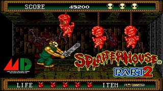 MD スプラッターハウス PART 2 / Splatterhouse Part 2 - Full Game