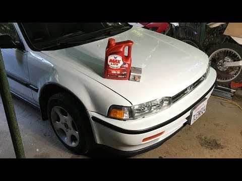 265,000 Mile Oil Change - 1990 Honda Accord 265,000 Mile Oil Change - 1990 Honda Accord
