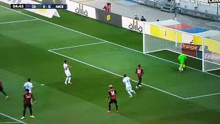 Lyon vs Nice 1-0 But Houssem Aouar - Match amical