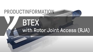 Open Hopper Pumps: BTEX with Rotor Joint access (RJA) - Extreme applications
