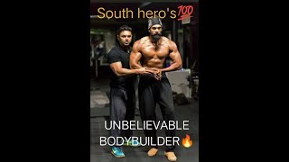 Top10 🔥 best bodybuilders in south 2022,top 10 😯bodybuilders in south Actors body #short 🔥