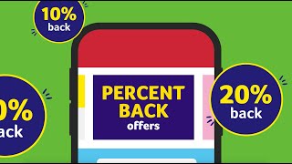 Introducing: Percent Back Offers!