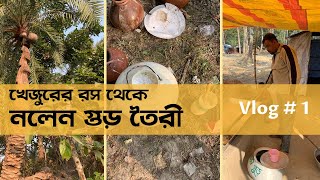 Khejurer Gur | Nolen Gur | Jaggery making Process | নলেন গুড় । পাটালি গুড় । গুড় বানানোর পদ্ধতি