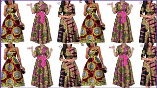 ELEGANT ANKARA FASHIONS FOR WOMEN || MISHONO KONKI YA VITENGE.