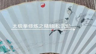 太极拳之精髓/松沉劲想知道如何修炼吗？ 太极拳 弘扬中国传统武术文化 弘扬中国传统武术文化