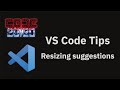 VS Code tips — Resizing the suggestions widget