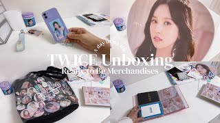 【TWICE Unboxing】 Ready to Be Live Goods Unboxing 💖｜Random Cards are Mina-chan? ｜Visual is God... 🥹