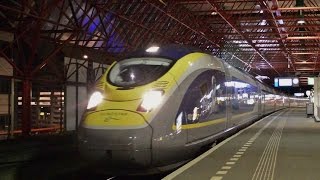 Aankomst Eurostar 4013-4014 in Station Almere Centrum