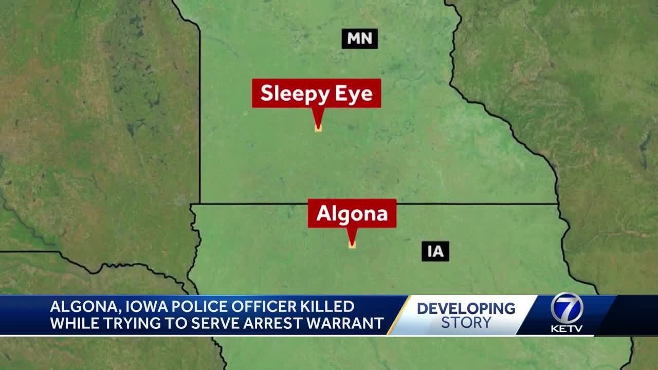 Iowa Police Officer Shot And Killed While Investigating Harassment ...