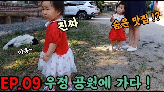 숨은 맛집 양산 우정 공원에 가다 (Feat. 귀찮은 고양이)